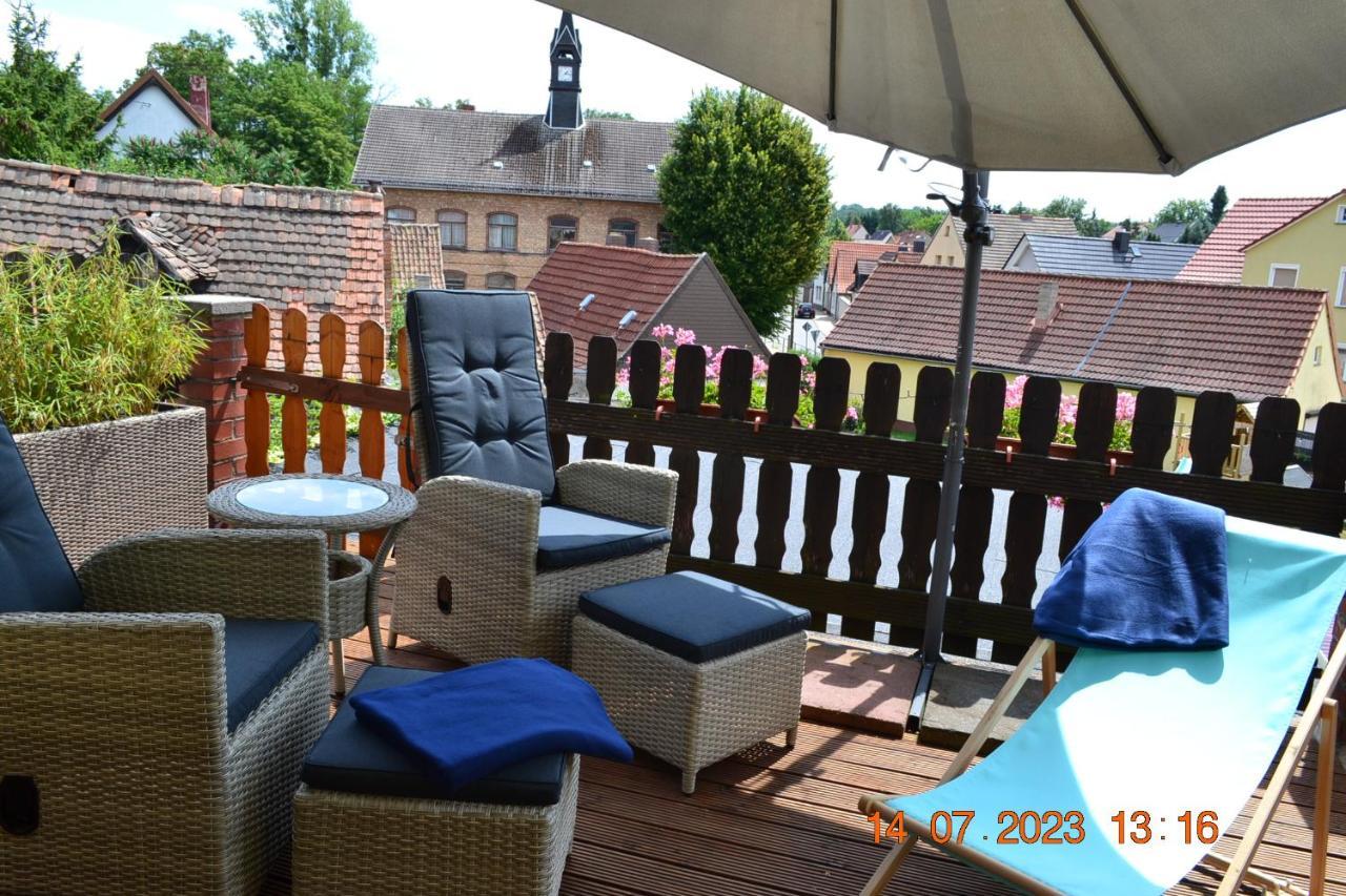 Ferienwohnung Mit Ausblick In Wimmelburg 외부 사진